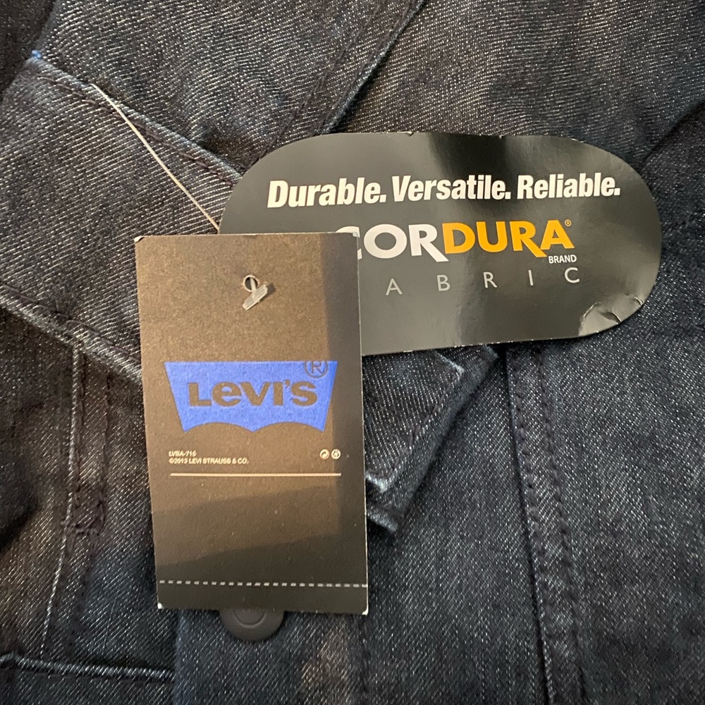 Levi's Indigo Denim Jacket brand new - Picture 5 of 7